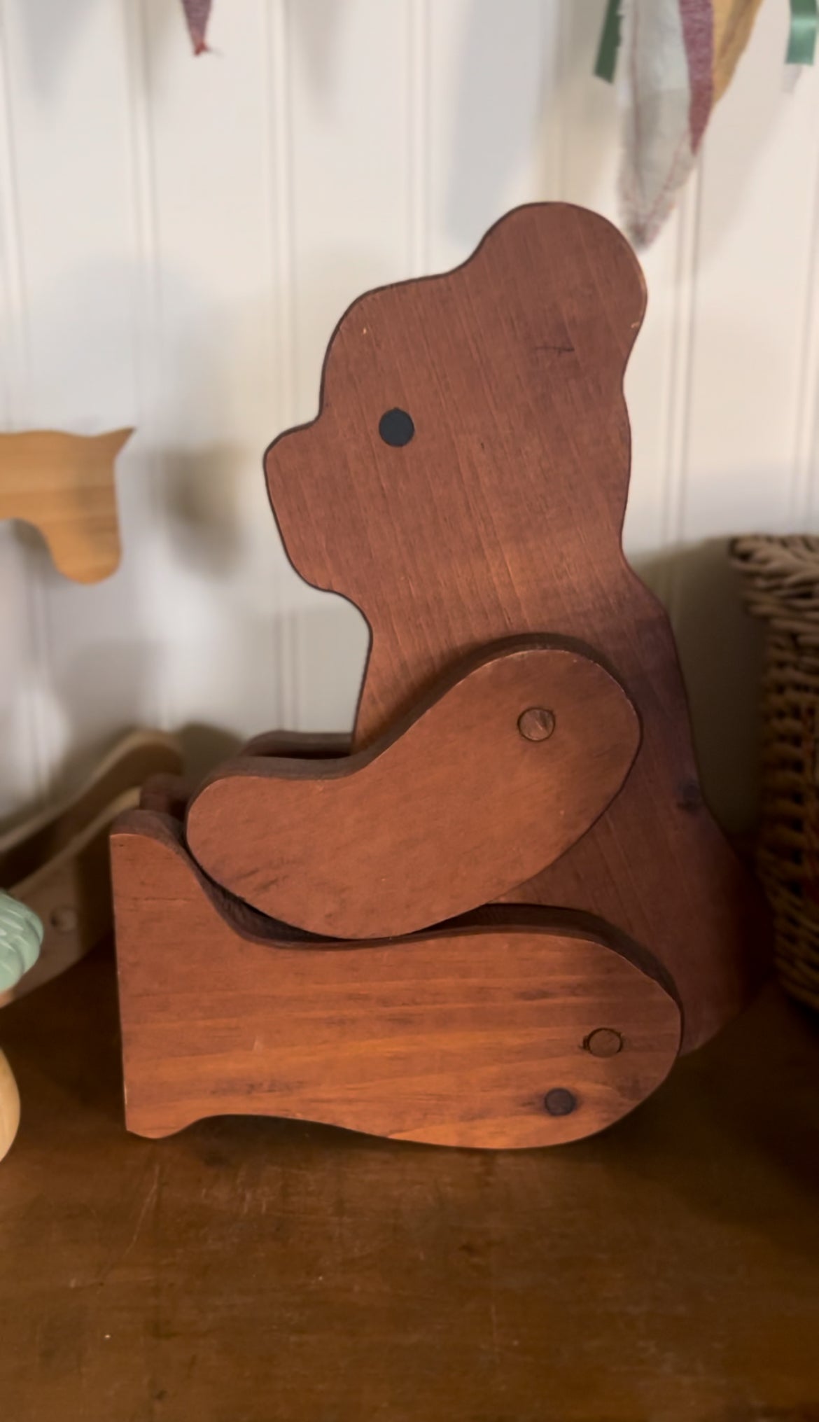 Solid Wood Bear (two options available)