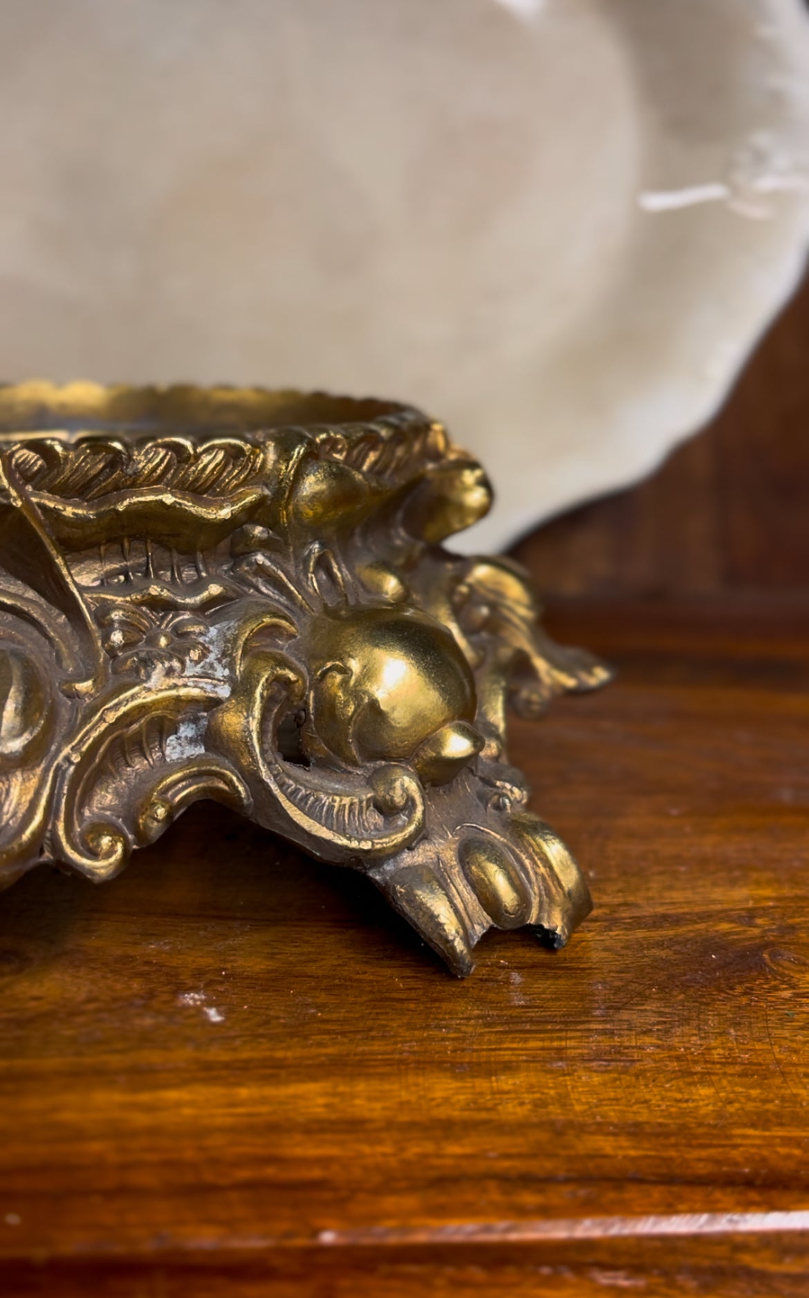 Ornate Punch Bowl Stand