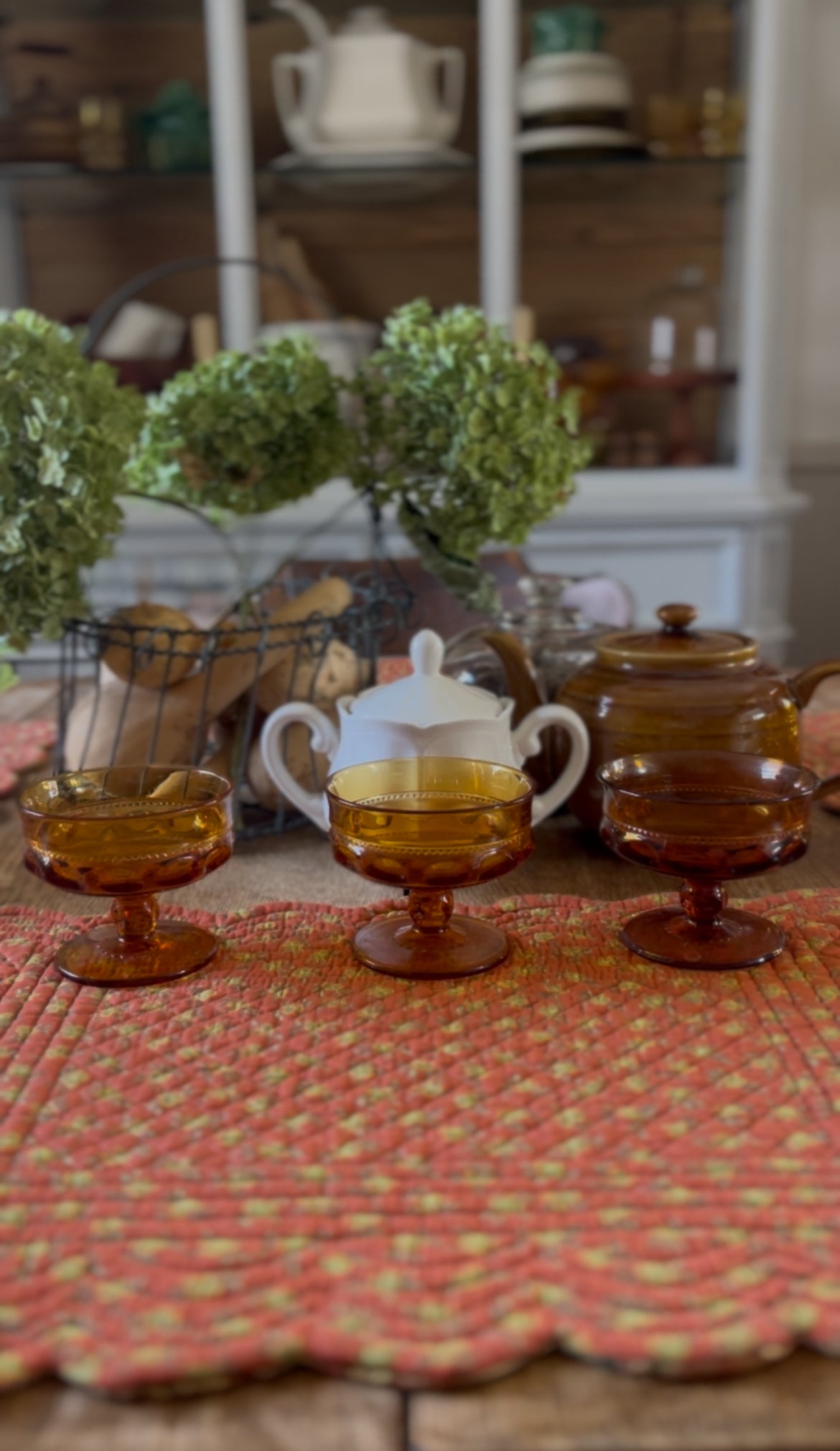Amber Glassware (sold separately)