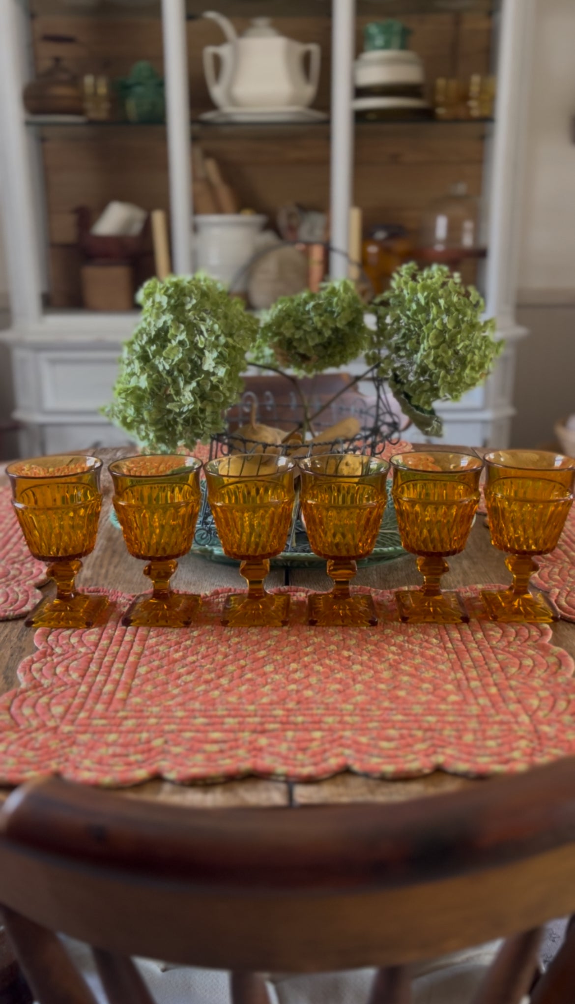 Amber Glassware (sold separately)