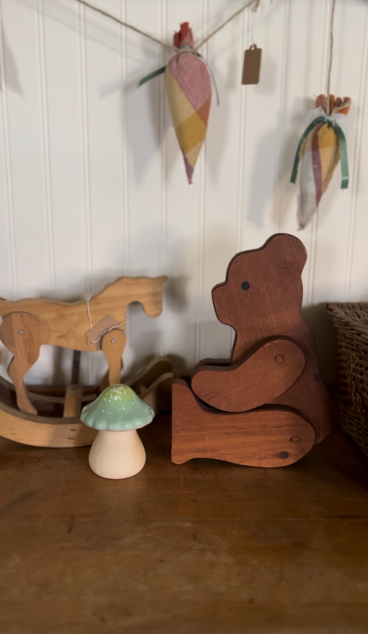 Solid Wood Bear (two options available)