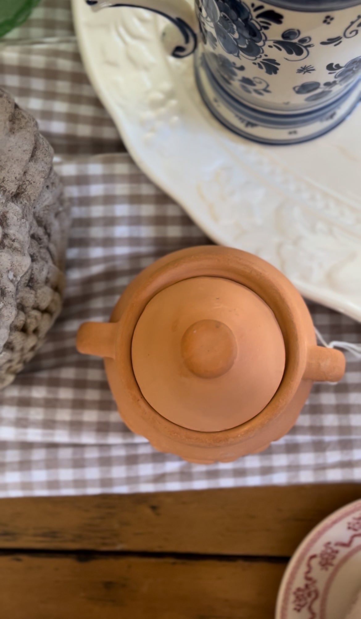 Terra Cotta Garlic Keeper
