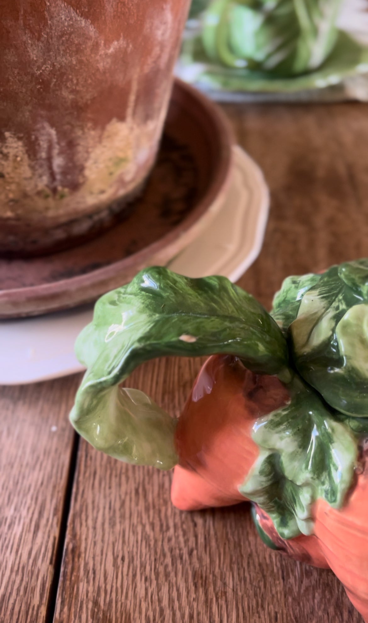 Carrot Patch Teapot