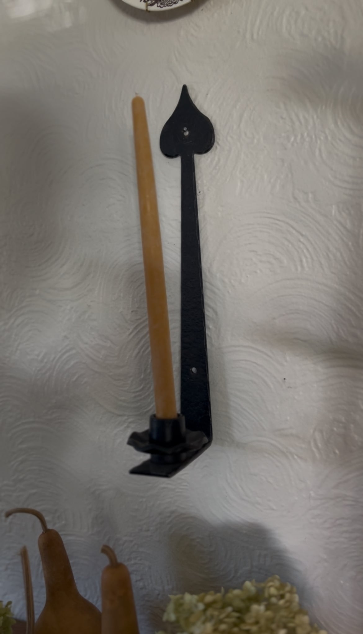 Wrought Iron Sconce