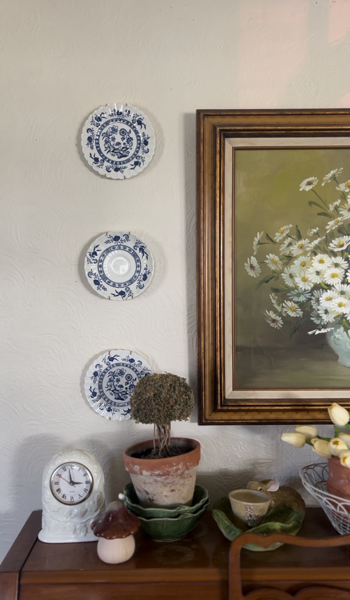 Blue Nordic Plates and Platters (sold separately)