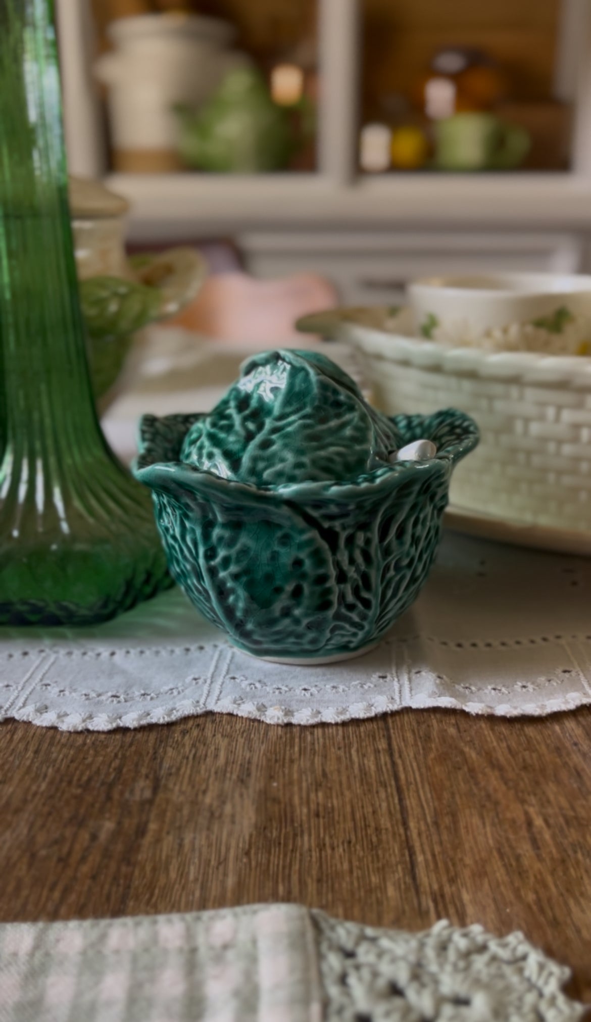Cabbageware Sugar Dish