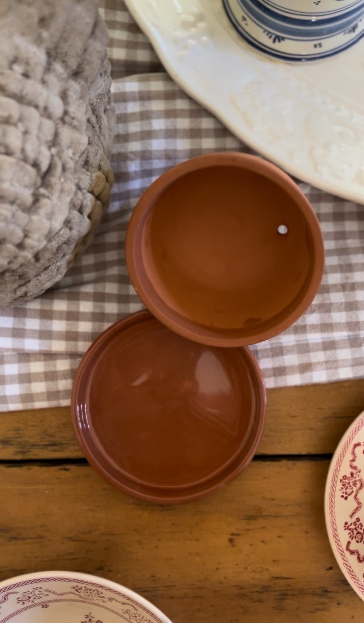 Terra Cotta Garlic Baker by Boston Warehouse Trading Corp.
