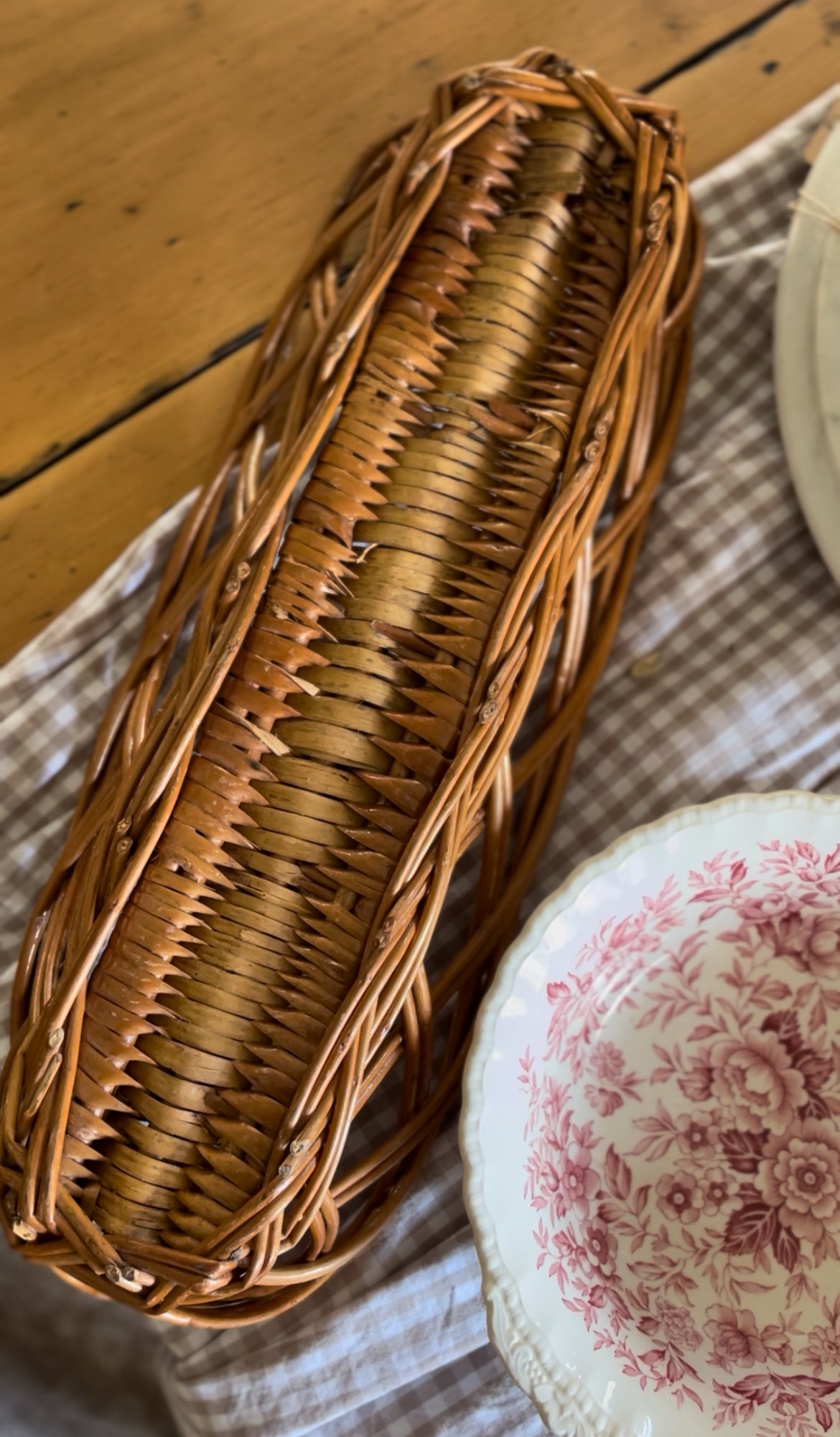 Vintage Bread Basket