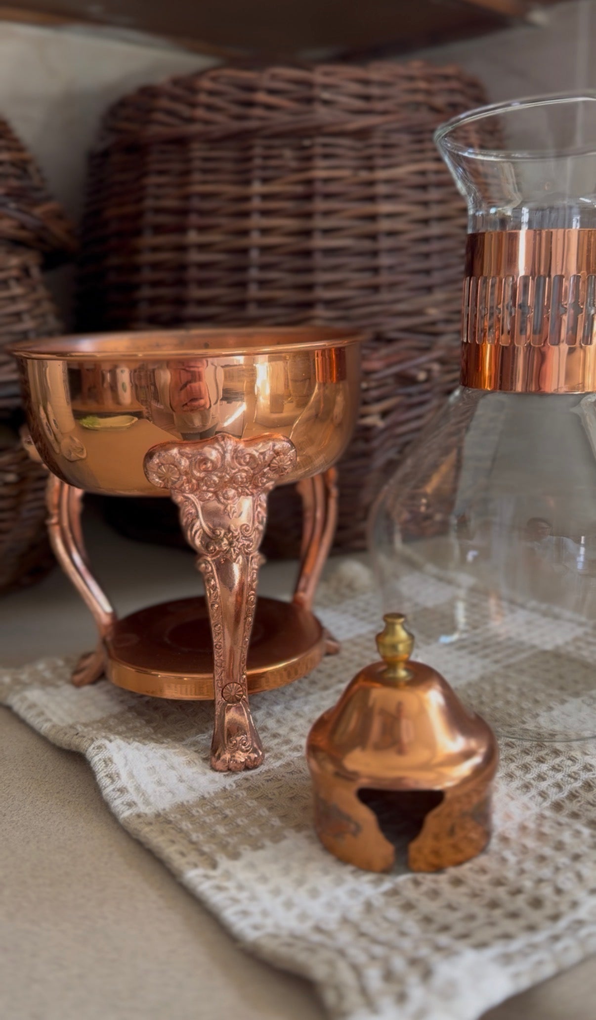 Copper Princess House Coffee Carafe