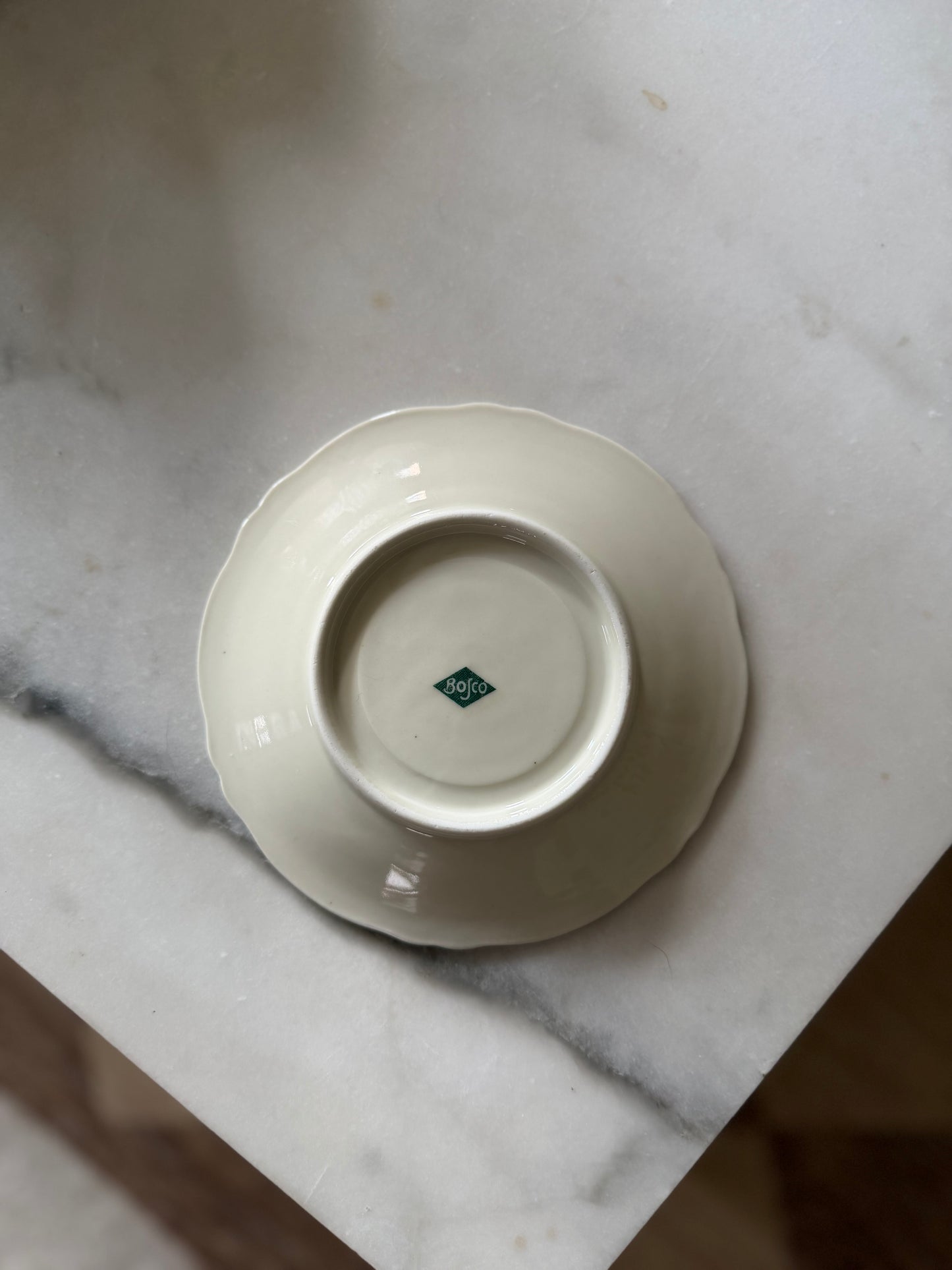 Bosco Red Floral Saucer