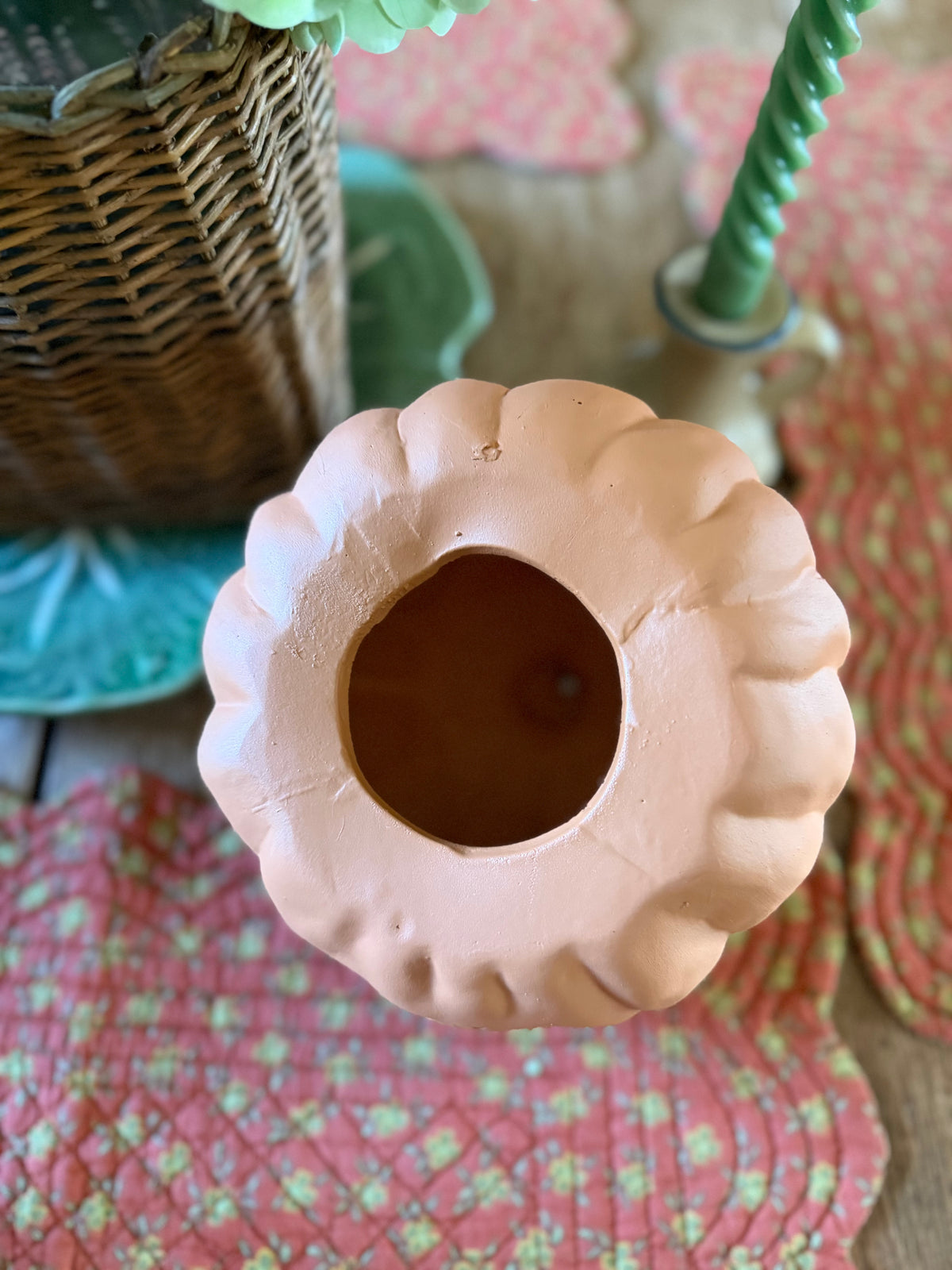 Painted Ceramic Jack-o-lantern