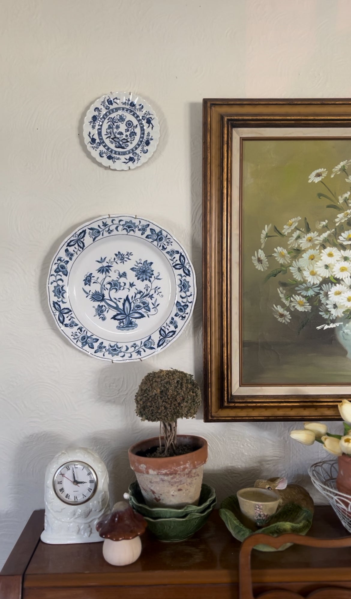 Blue Nordic Plates and Platters (sold separately)
