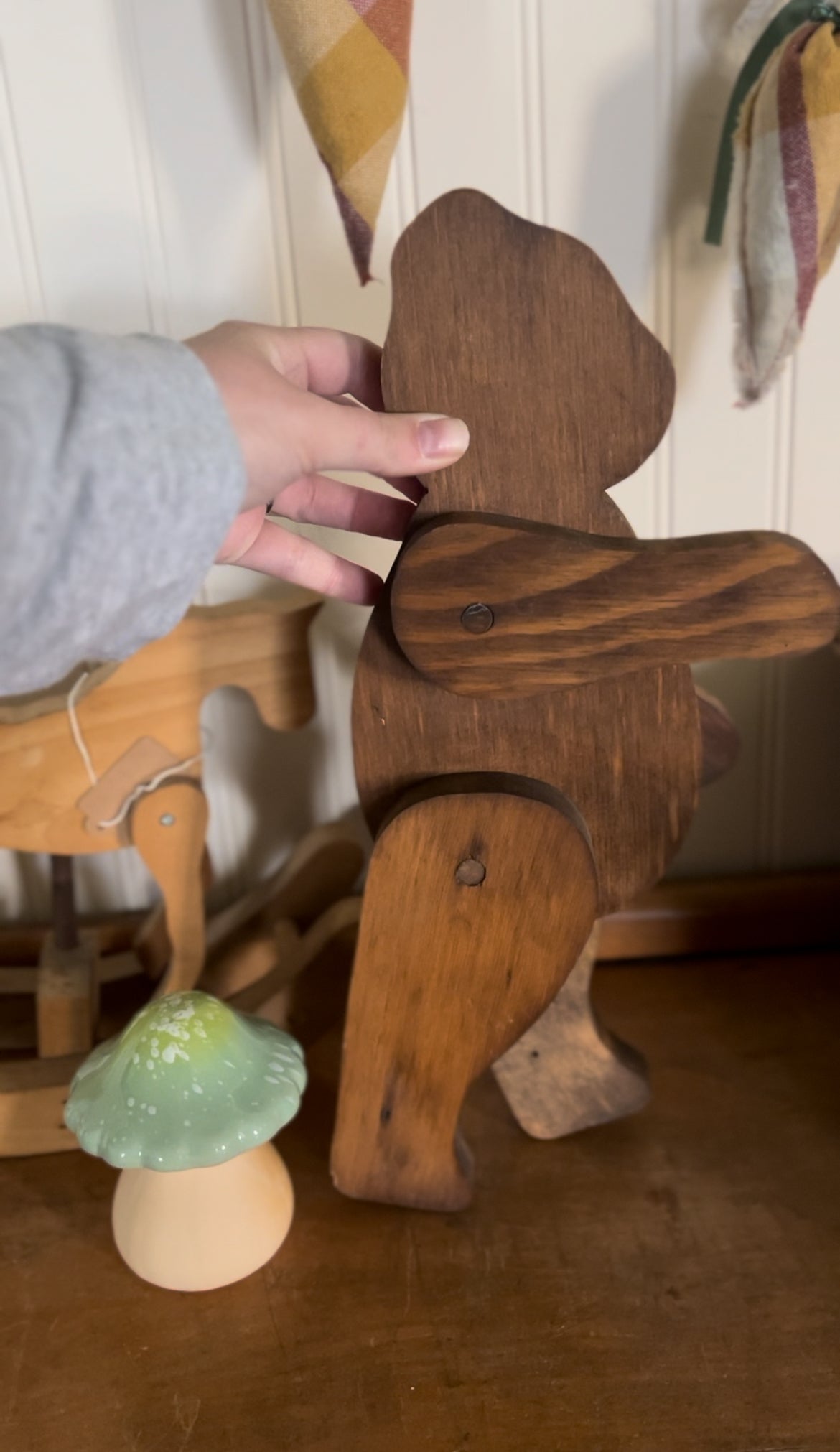 Solid Wood Bear (two options available)