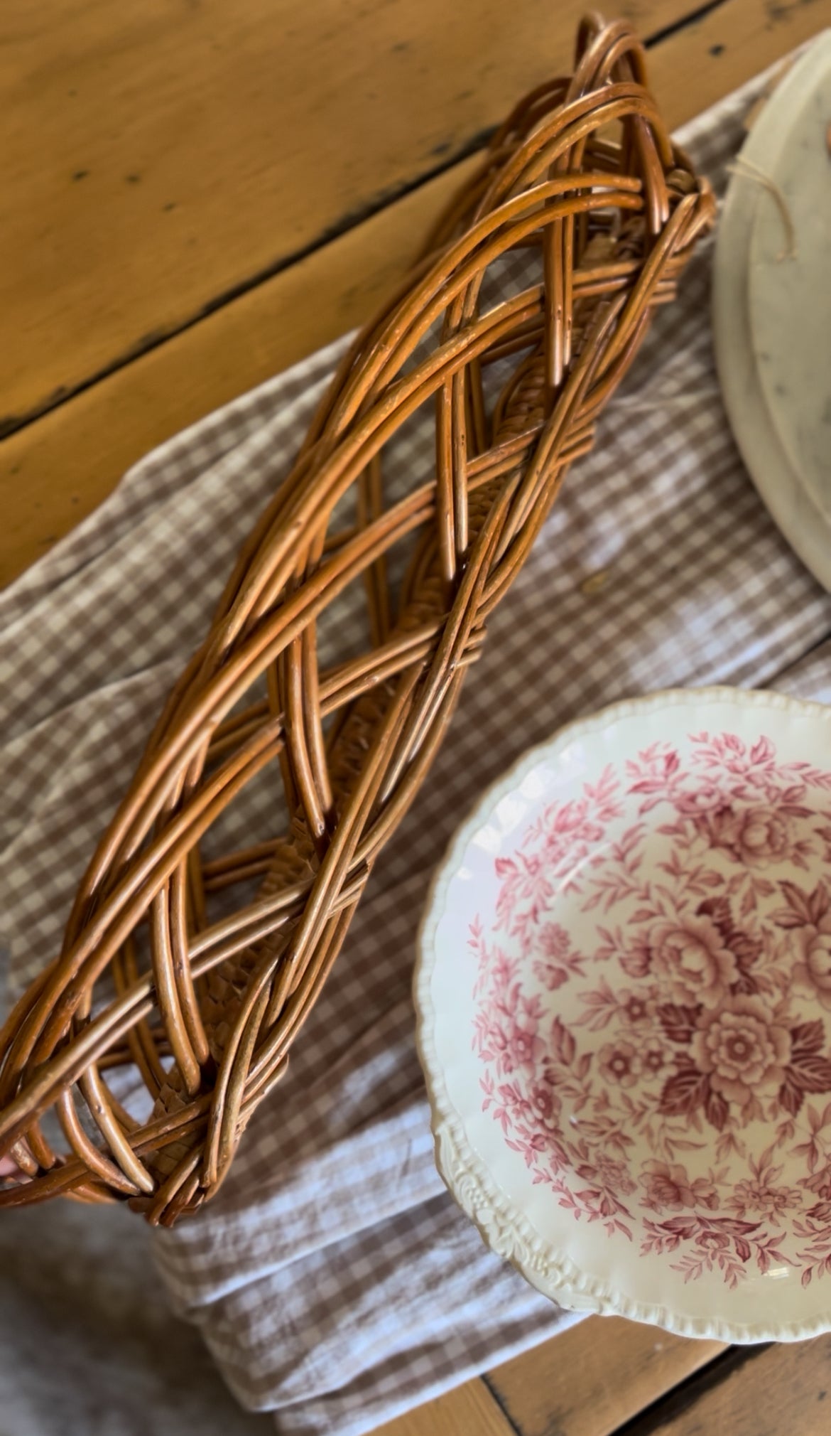 Vintage Bread Basket