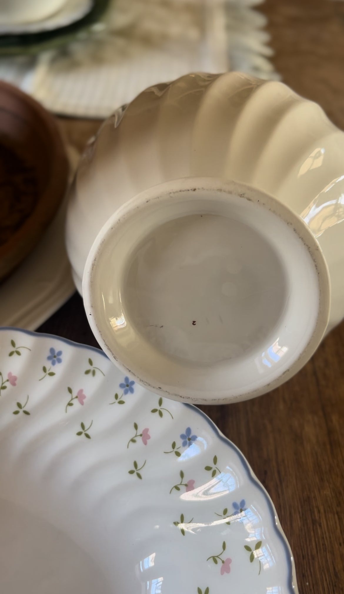 Melody Pattern Johnson Bros China made in England (plates, bowls, teacup, and pitcher sold separately)