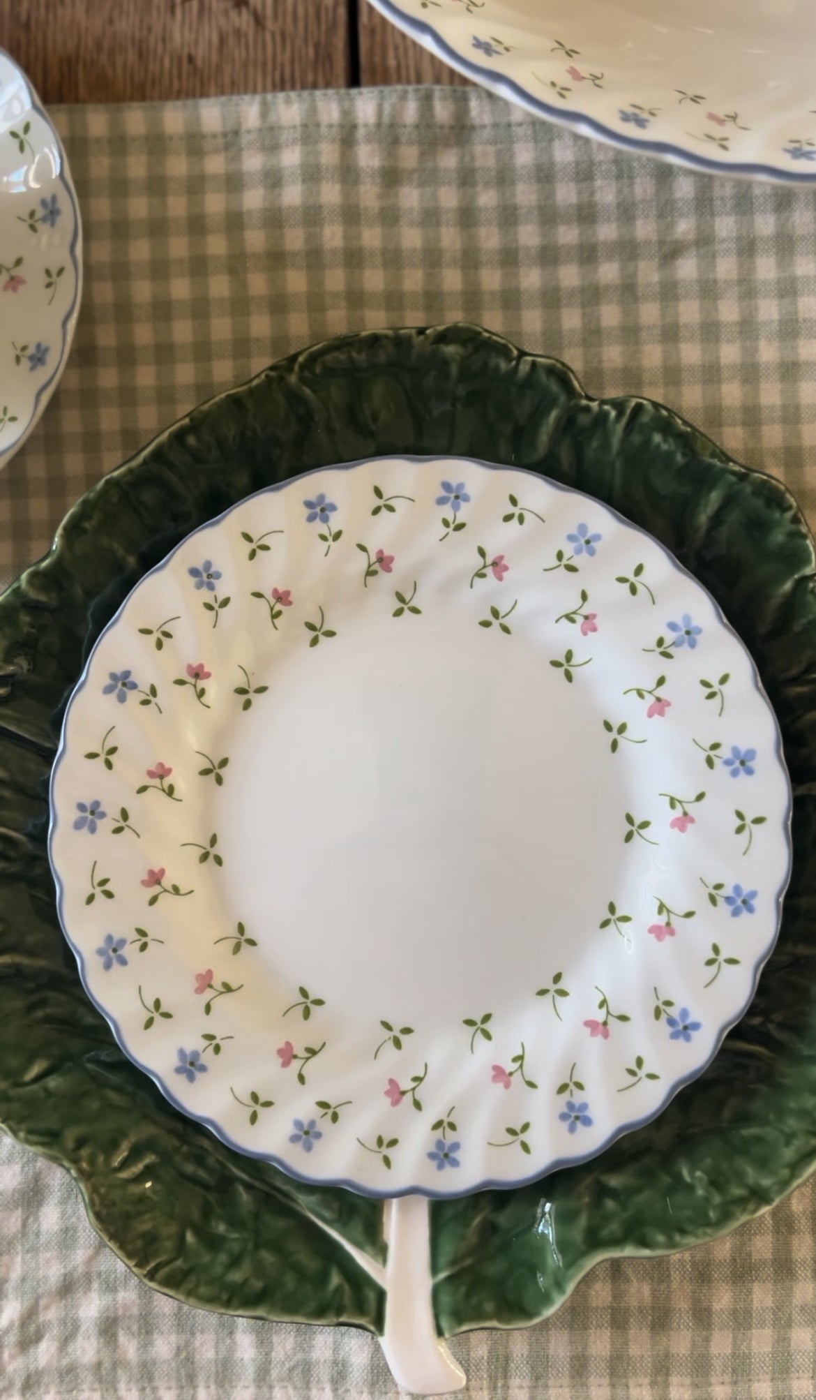 Melody Pattern Johnson Bros China made in England (plates, bowls, teacup, and pitcher sold separately)