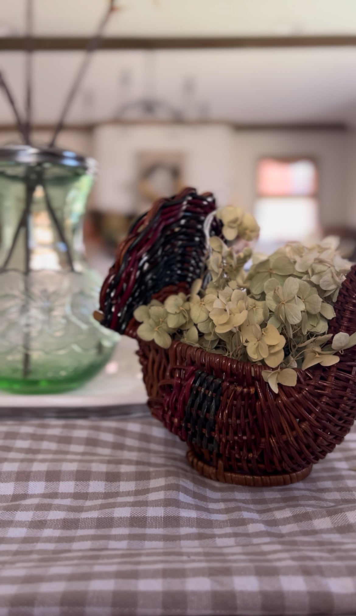 Small Wicker Turkey Basket