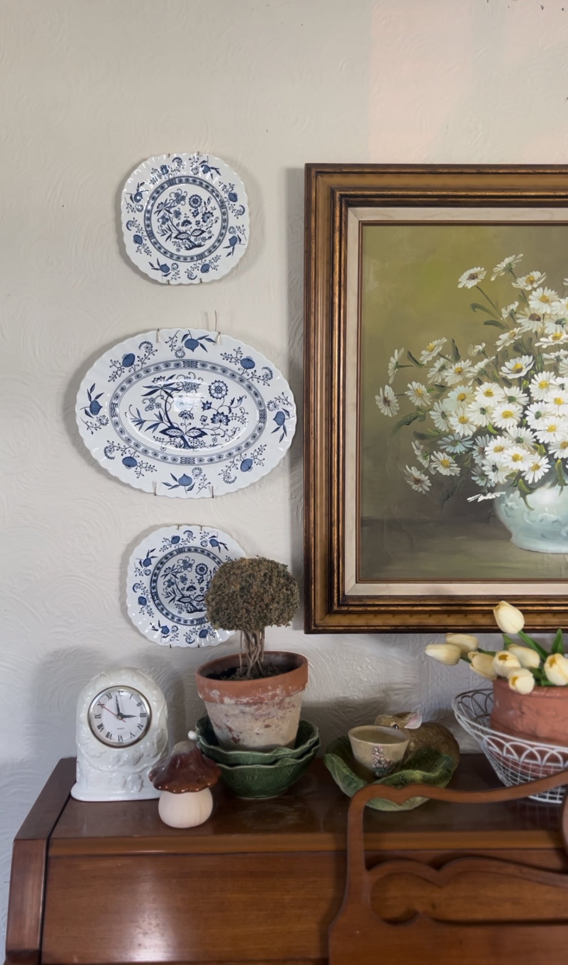 Blue Nordic Plates and Platters (sold separately)