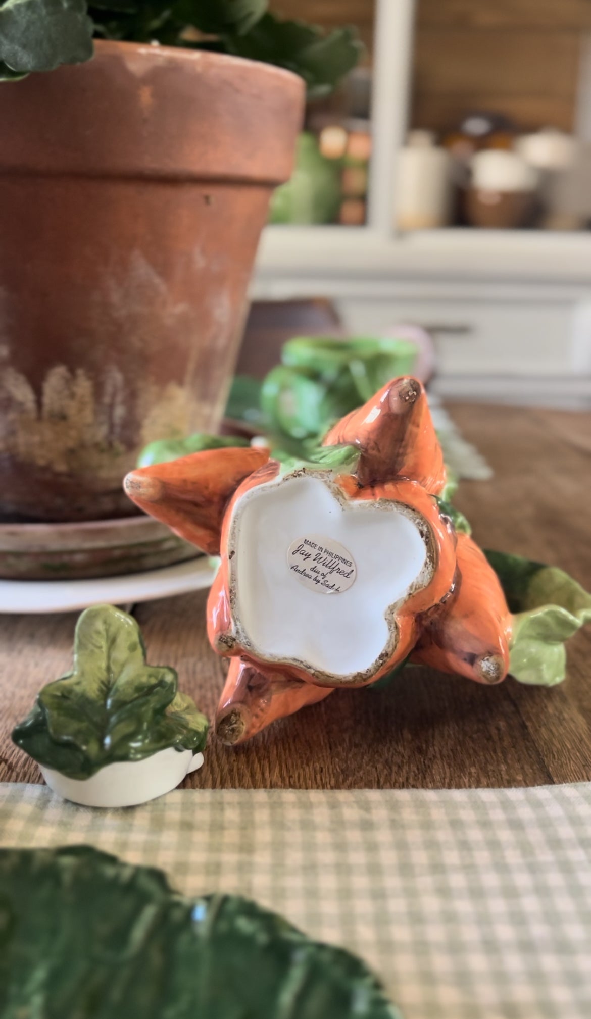 Carrot Patch Teapot