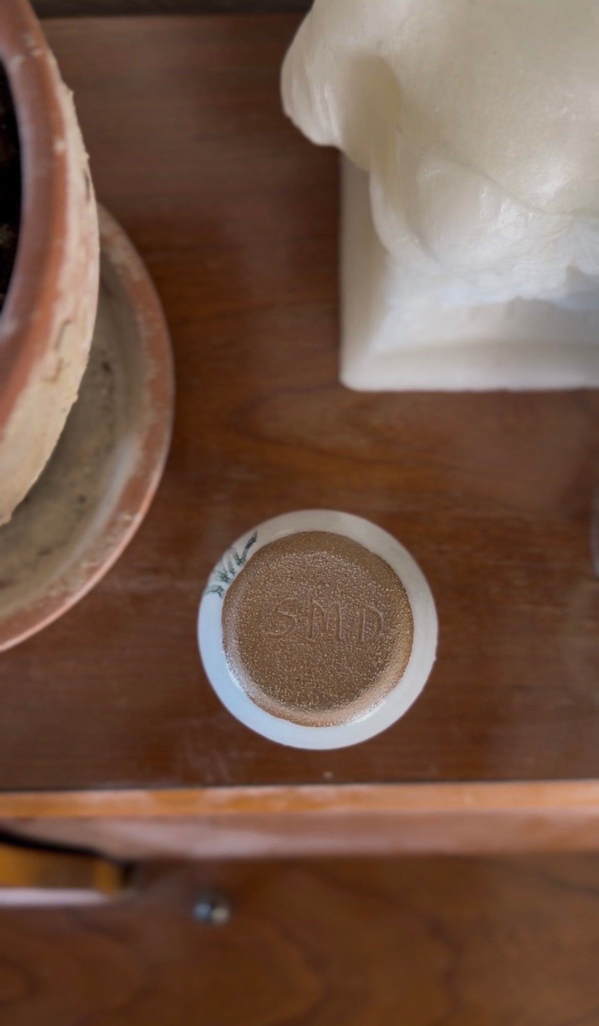 Mini Ceramic Floral Bud Vase