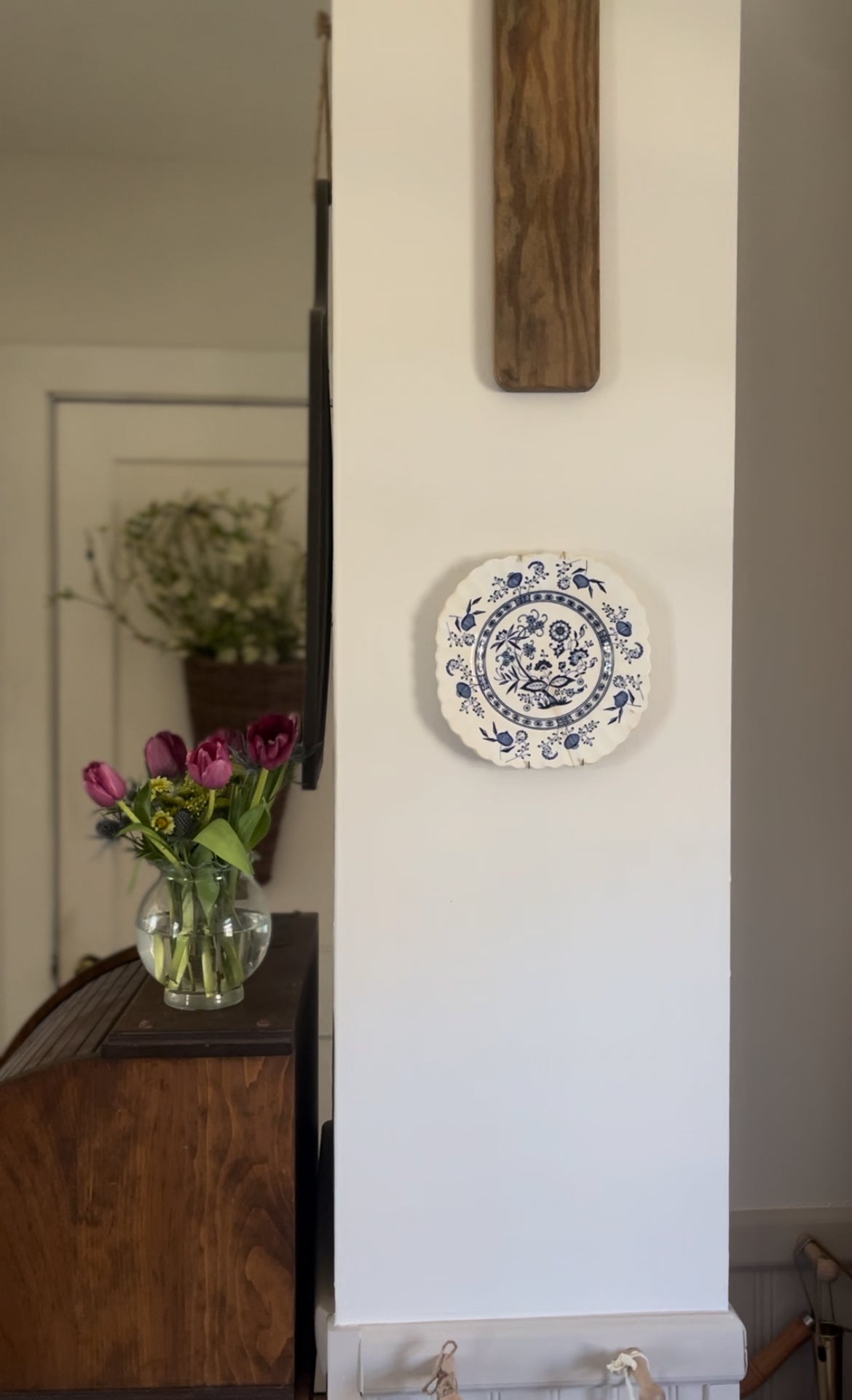 Blue Nordic Plates and Platters (sold separately)