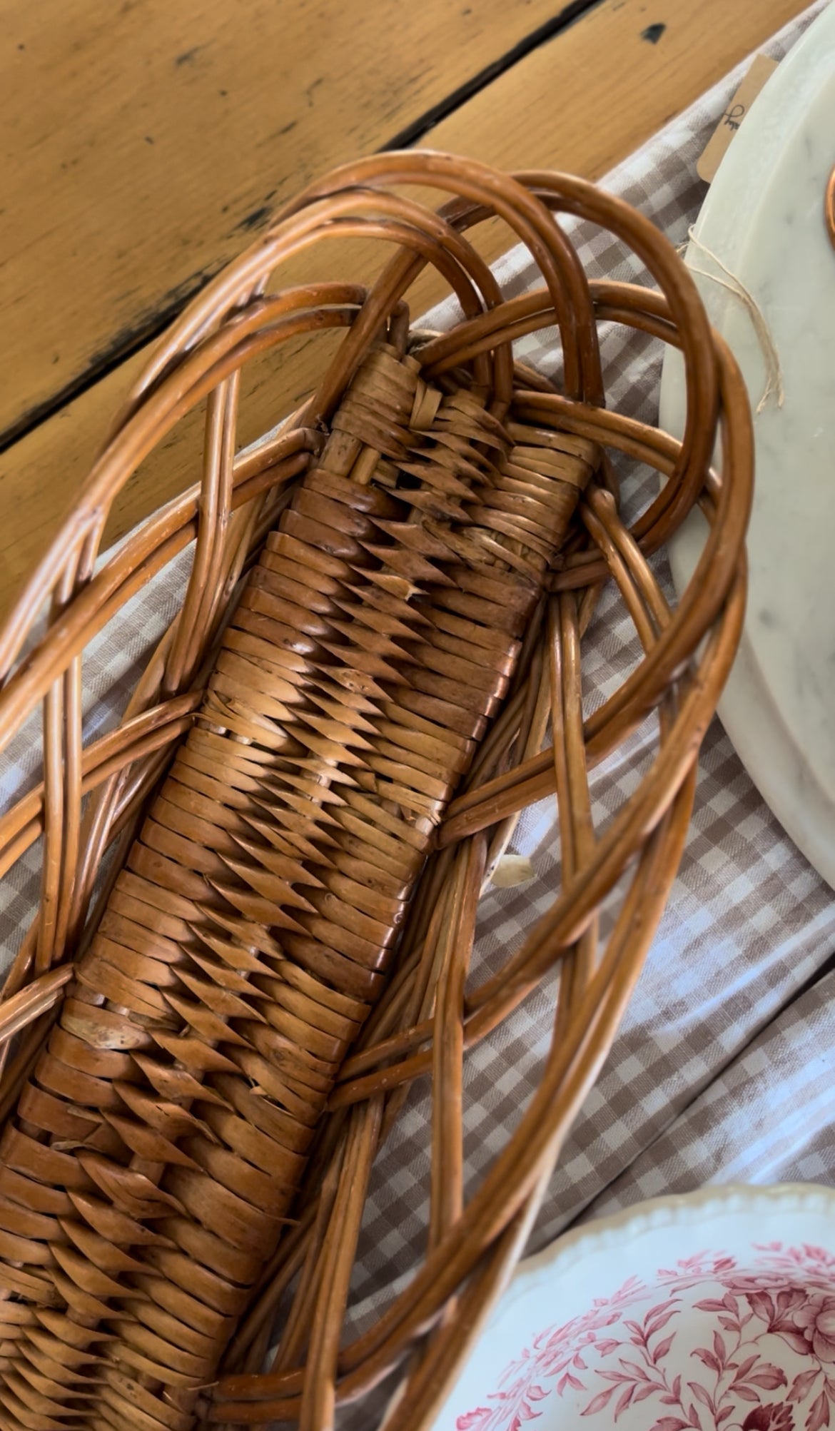 Vintage Bread Basket