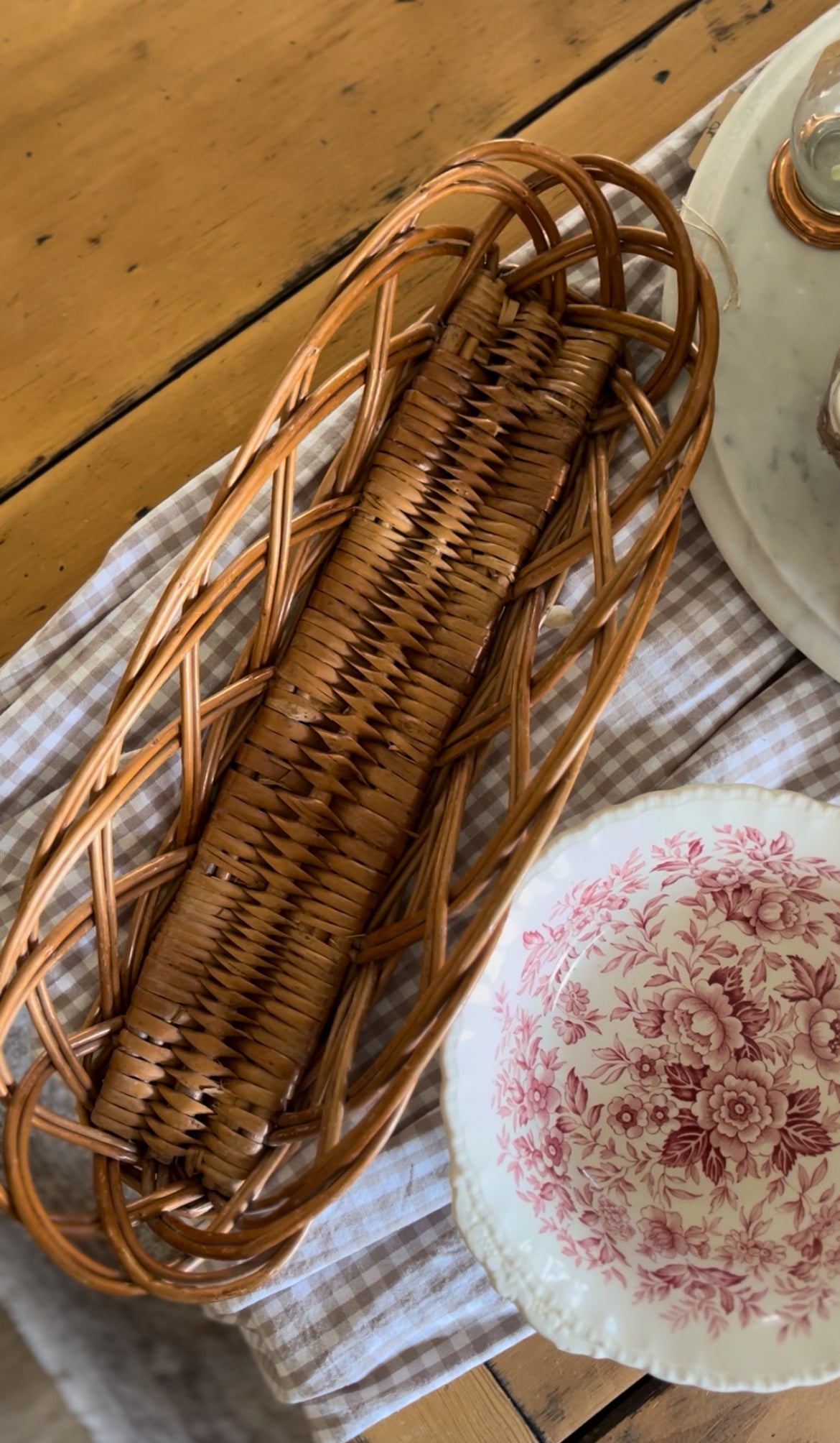 Vintage Bread Basket