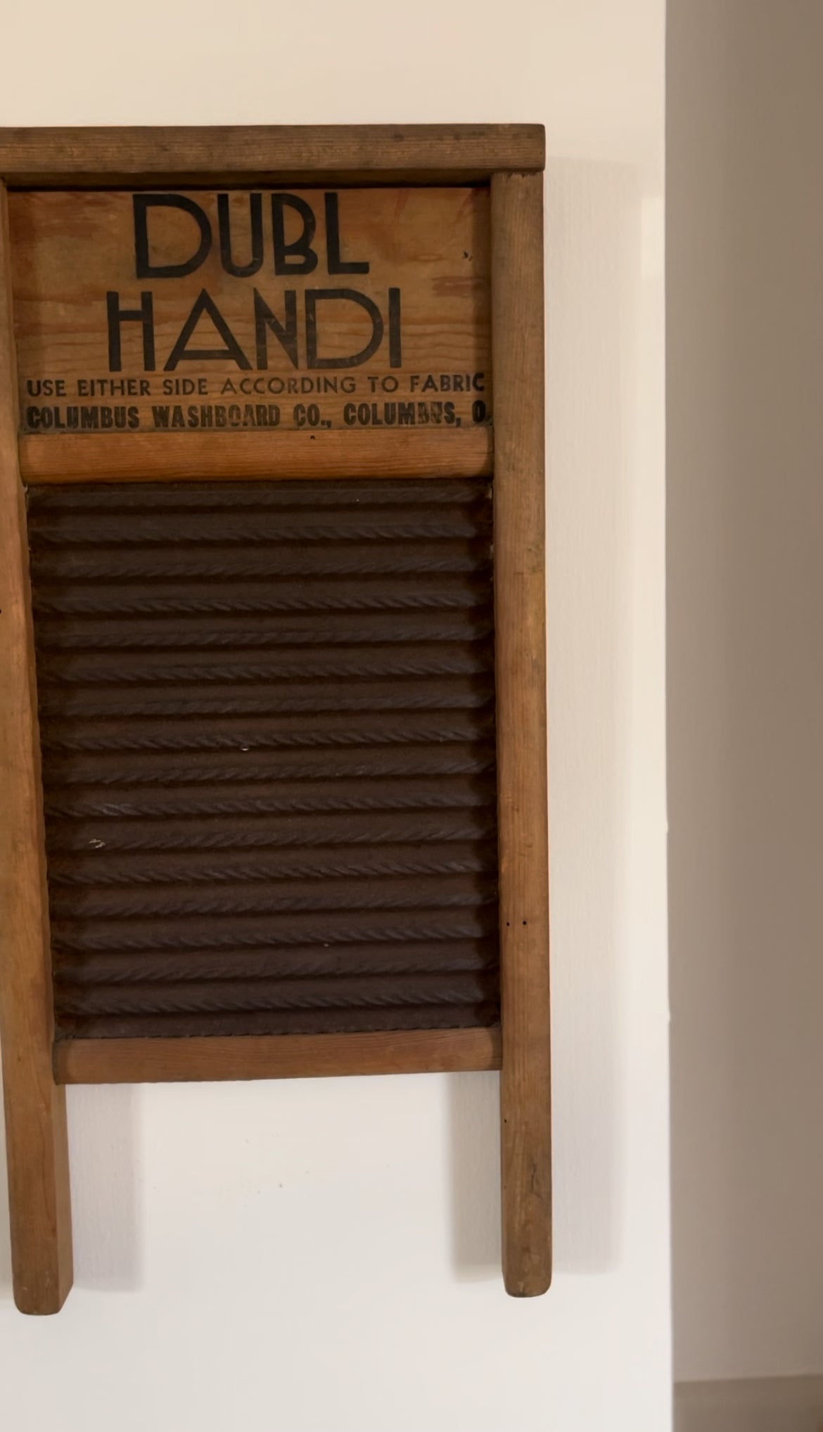 Vintage Wash Board