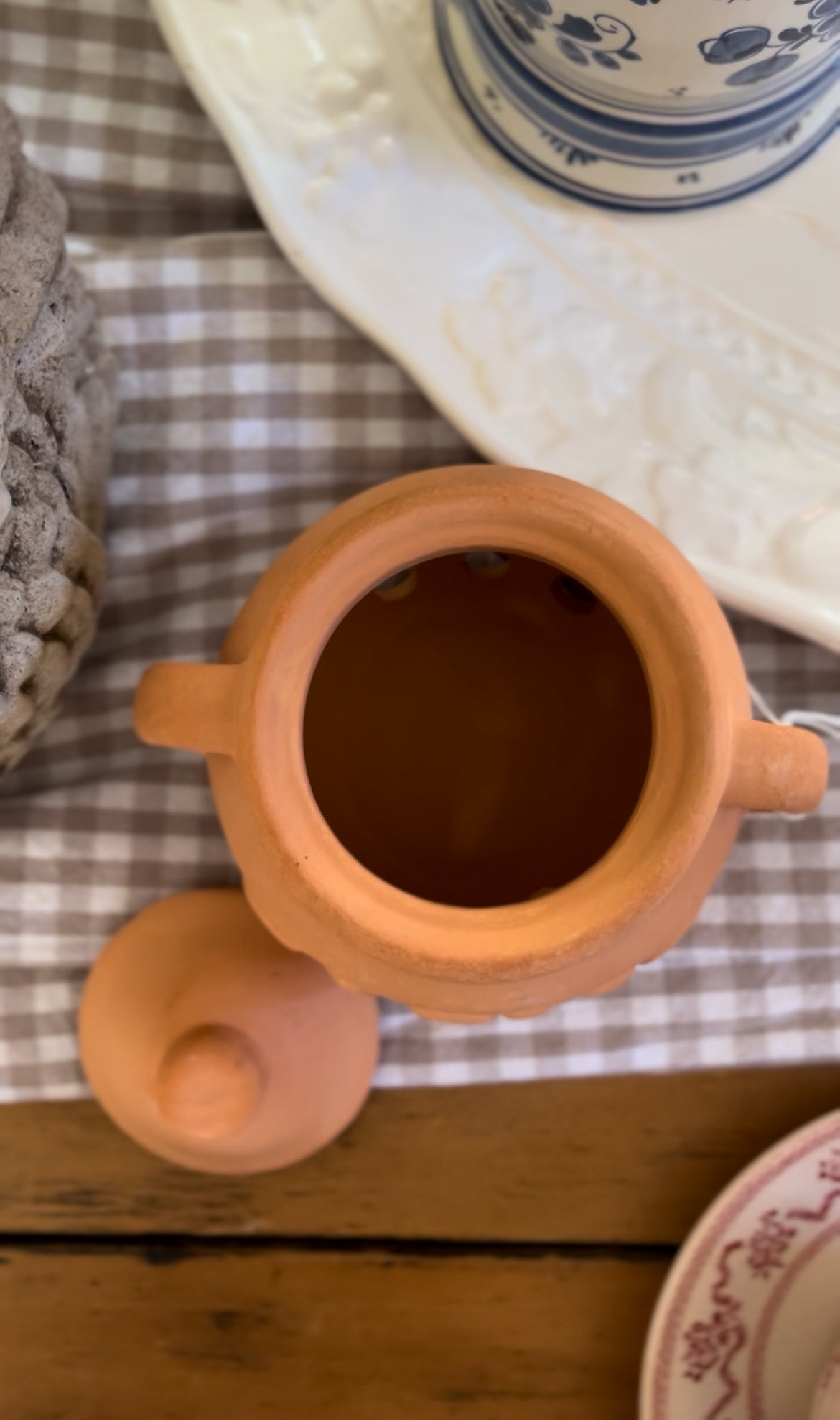 Terra Cotta Garlic Keeper