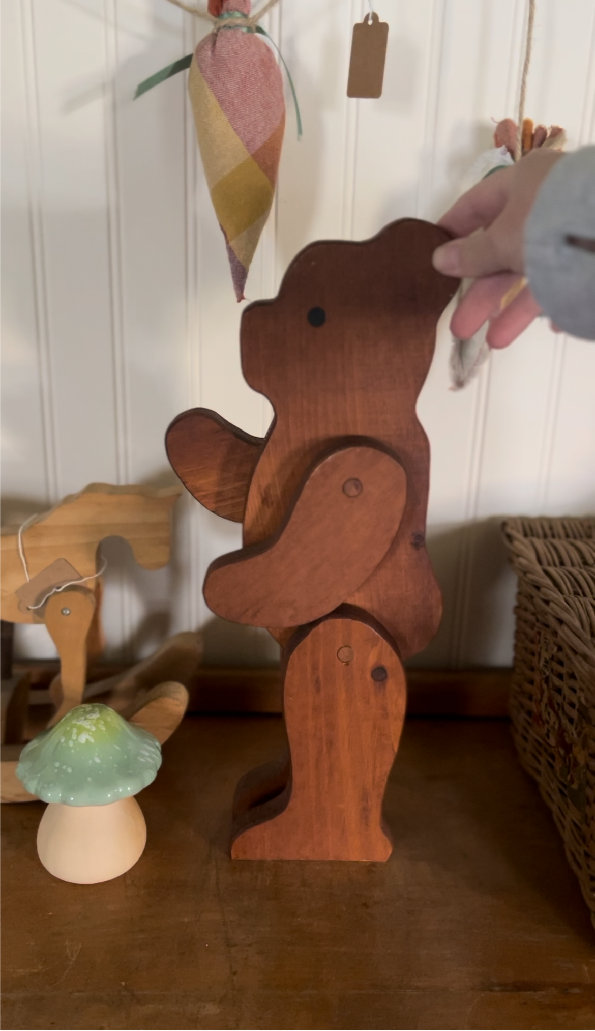 Solid Wood Bear (two options available)