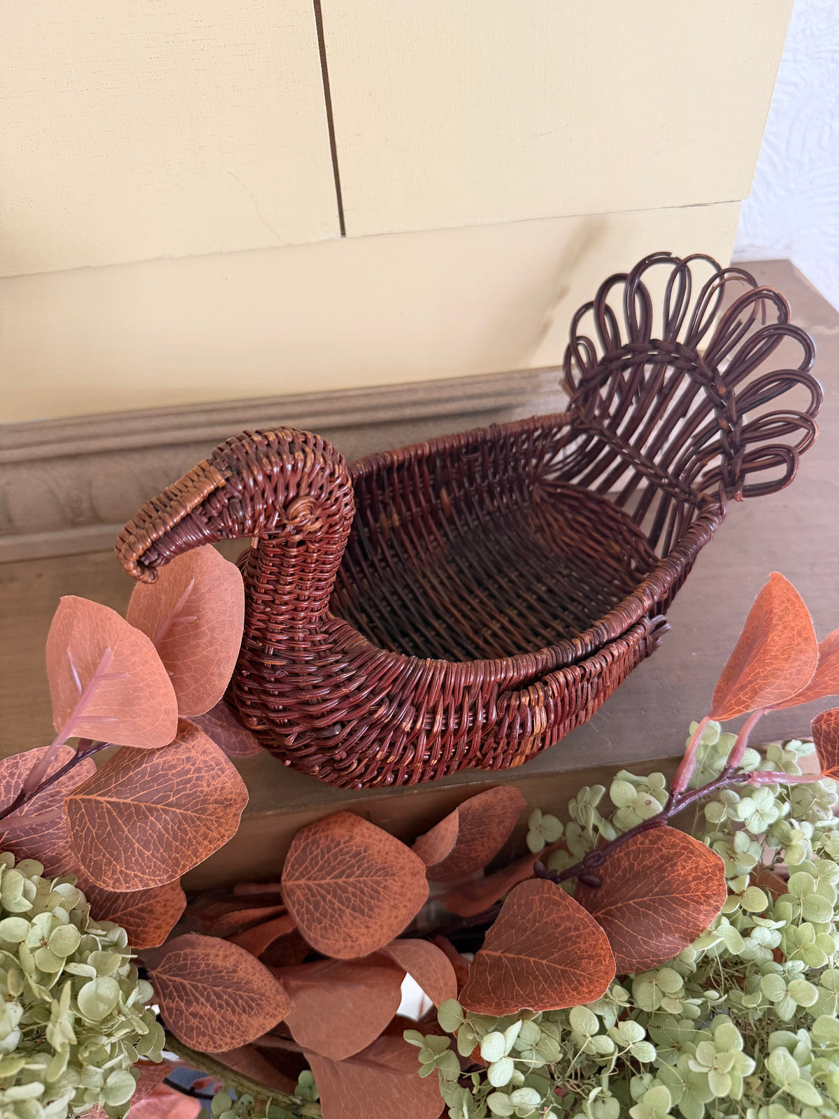 Wicker Turkey Basket