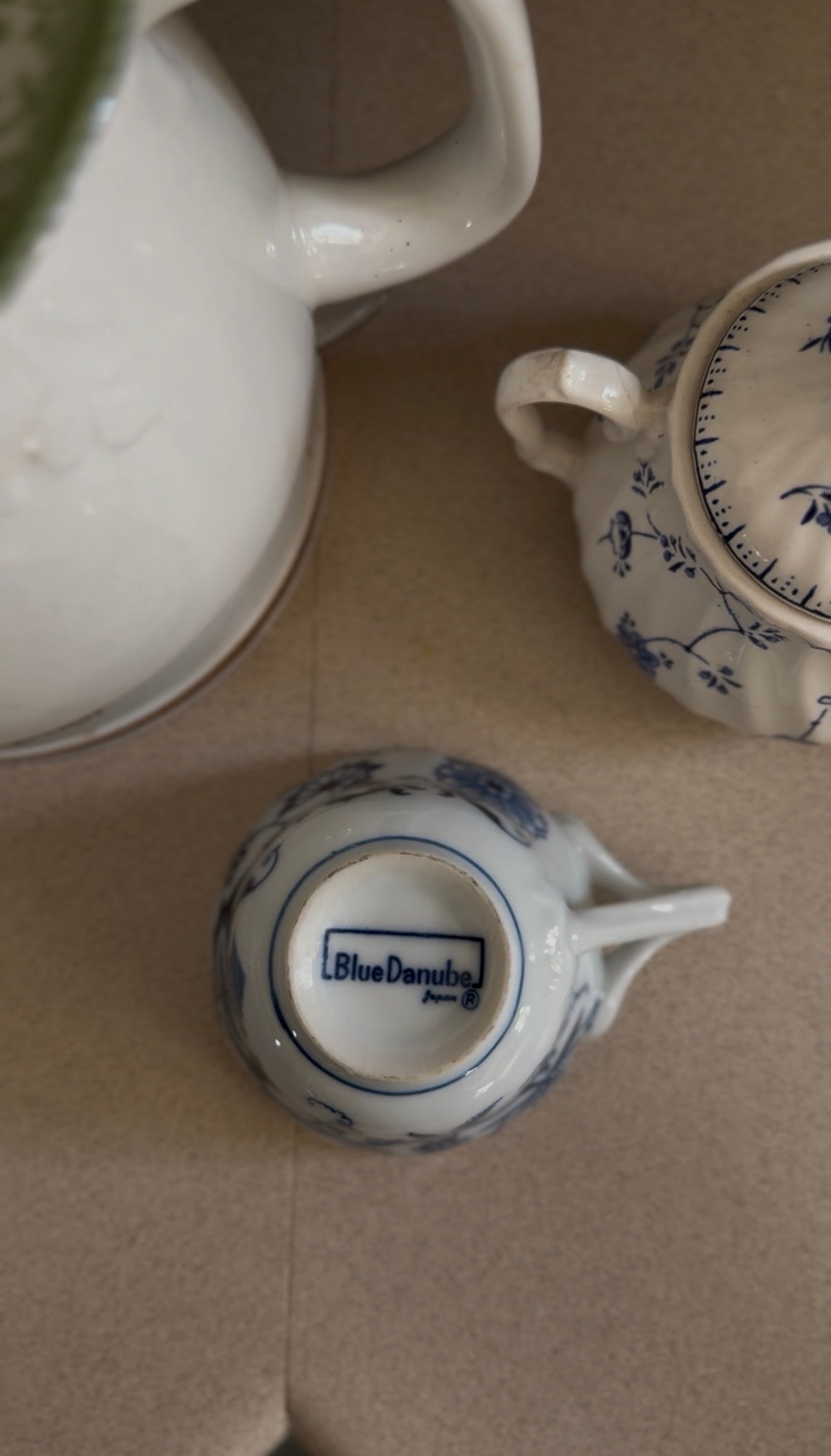 Blue Danube Teacups (set of 4)