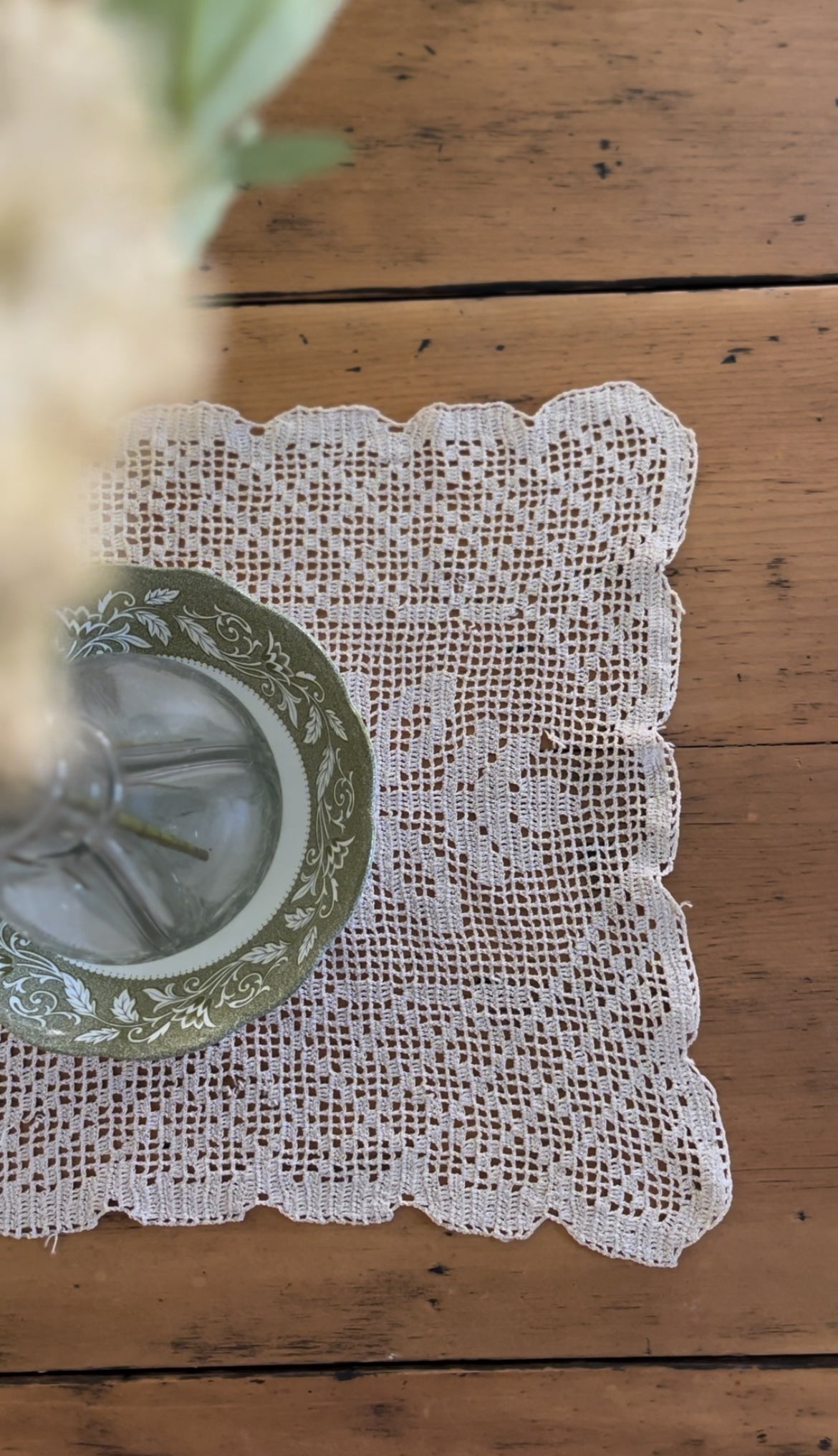 Crocheted Placemats (Sold Separately)