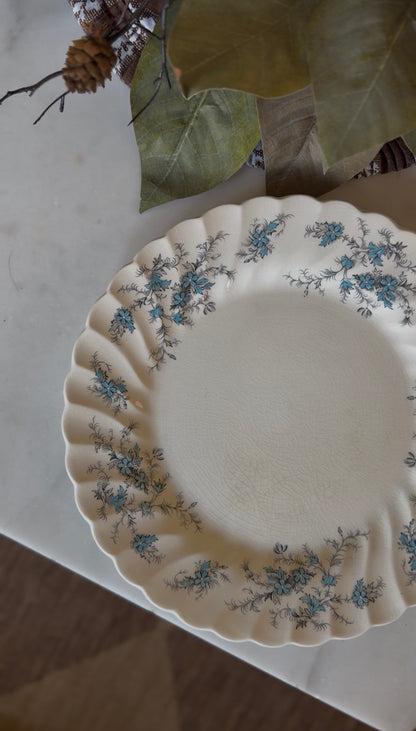Blue Floral Dishes made in England (sold separately)