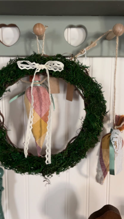 Small Grapevine Moss Wreath