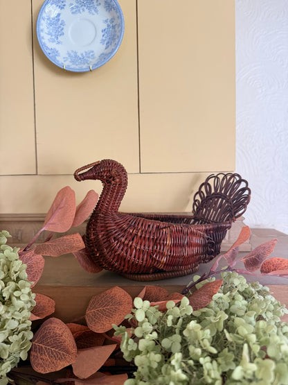 Wicker Turkey Basket