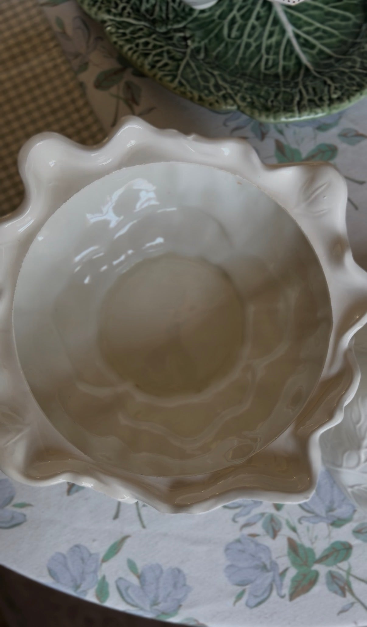 Holland Mold White Cabbage Soup Tureen