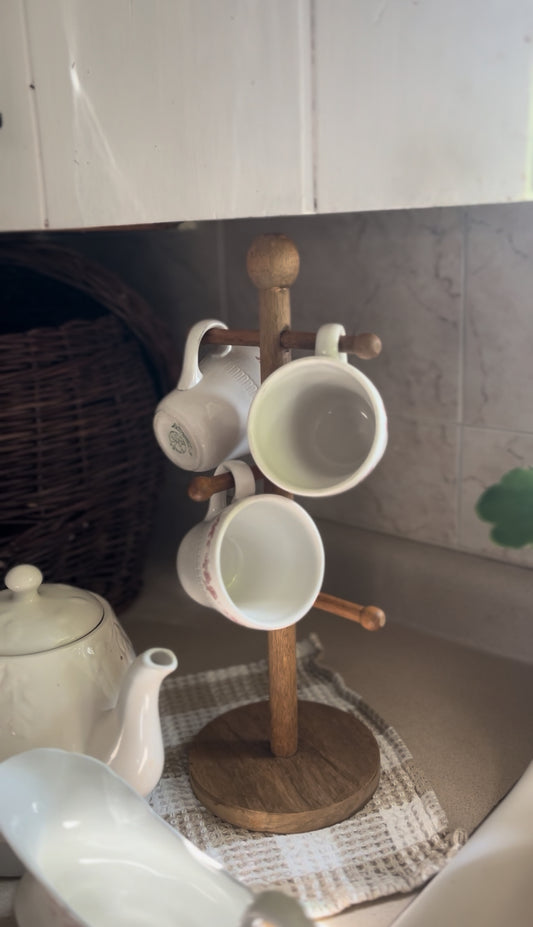Wooden Mug Tree