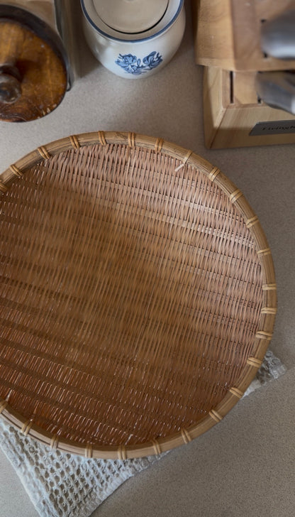 Small Woven Winnowing Basket