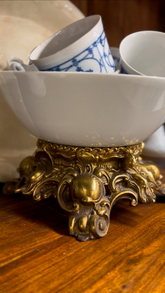 Ornate Punch Bowl Stand