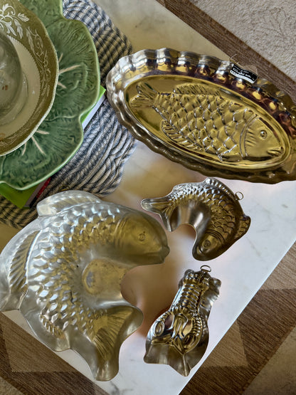 Vintage Copper Molds (sold separately)