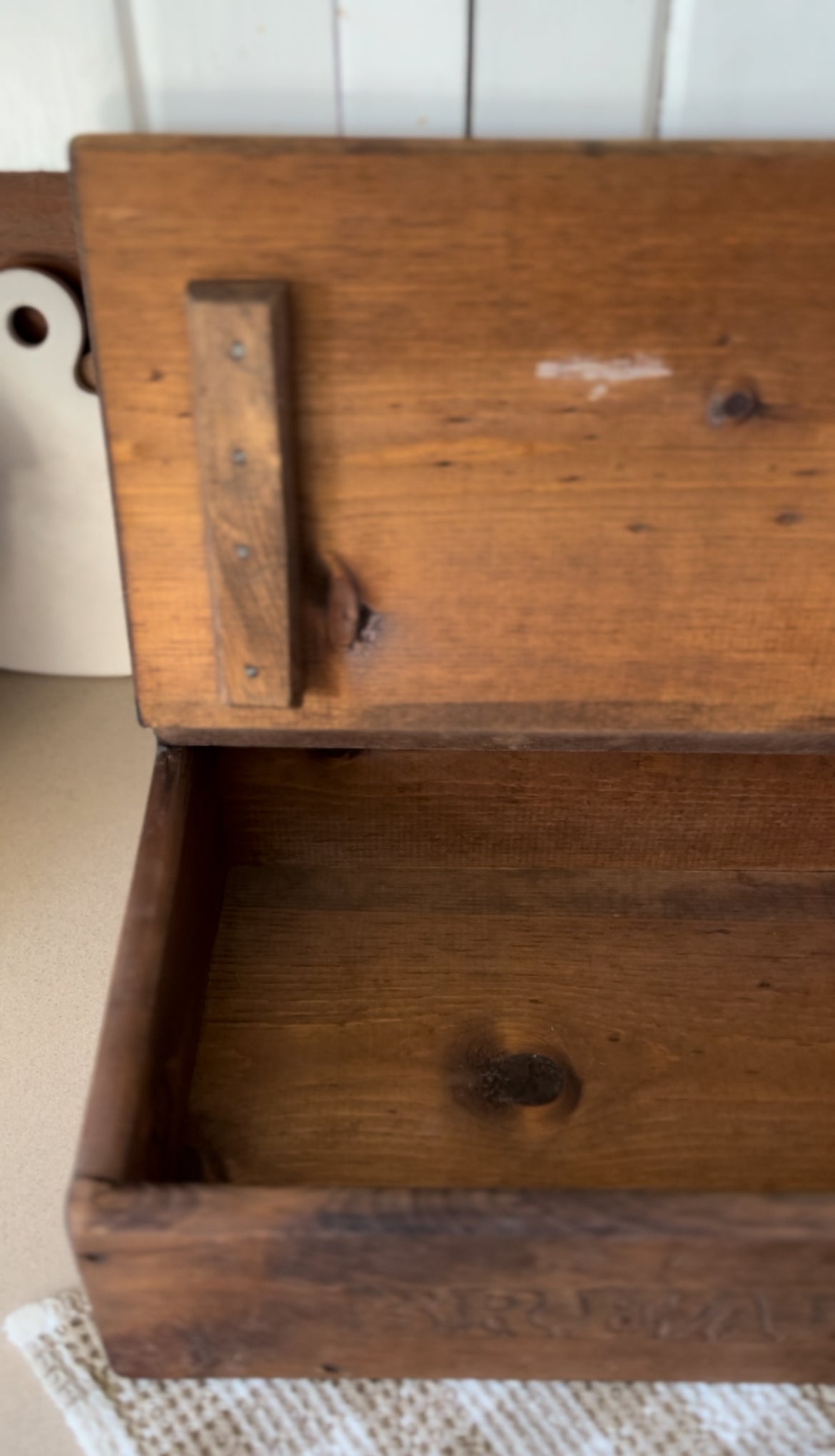 Solid Wood Bread Box