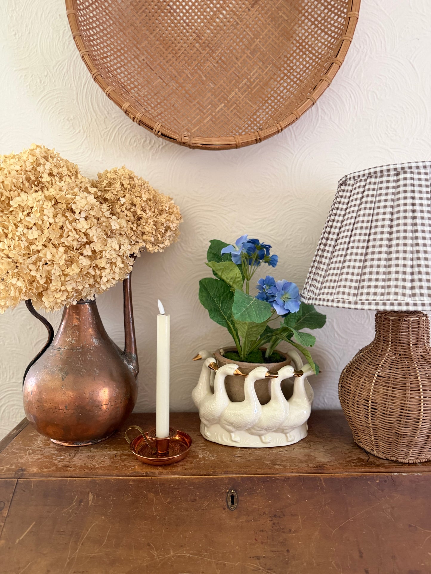 Copper Candle Holder