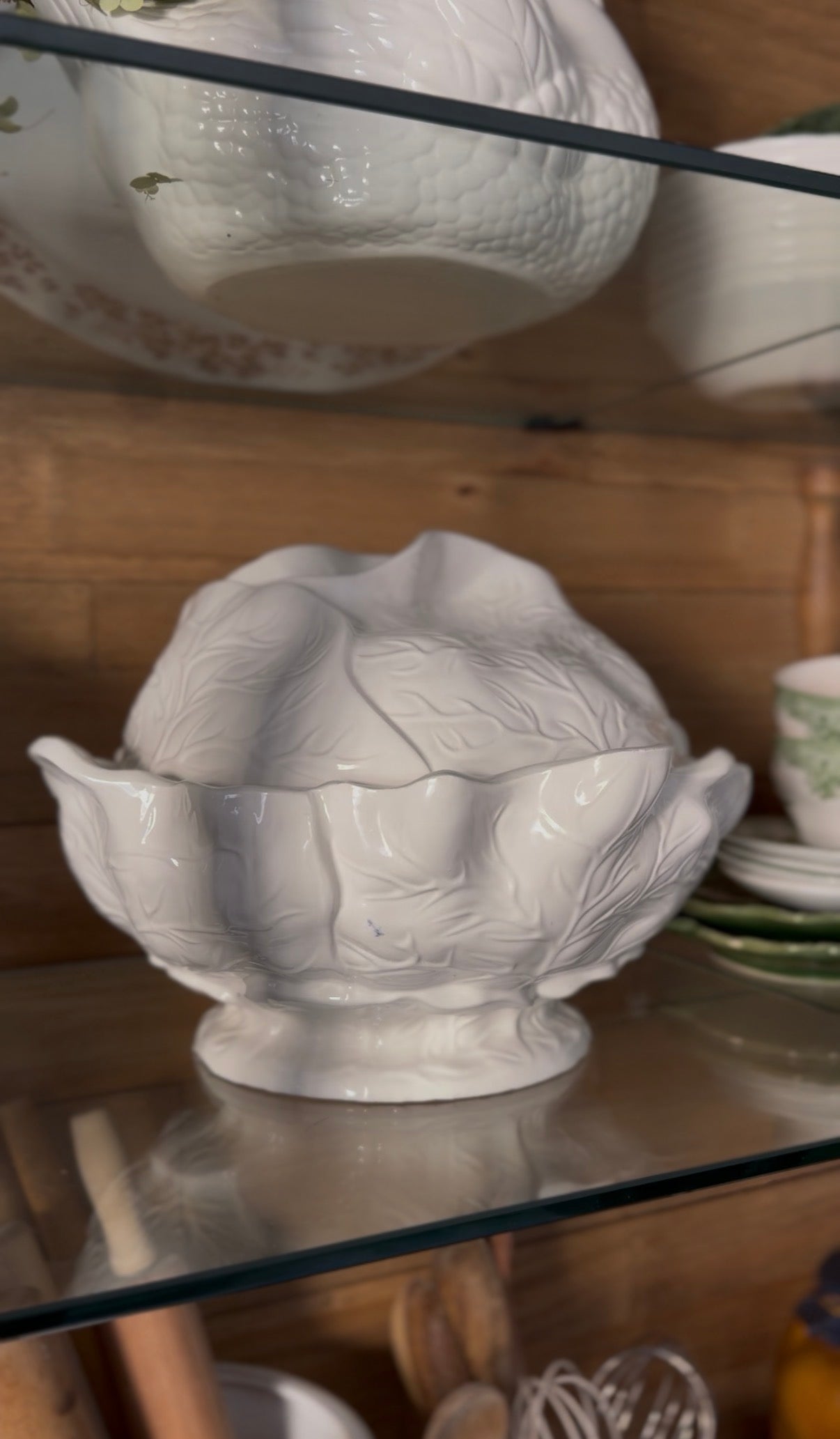 Holland Mold White Cabbage Soup Tureen