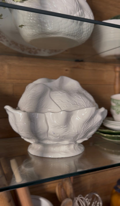 Holland Mold White Cabbage Soup Tureen