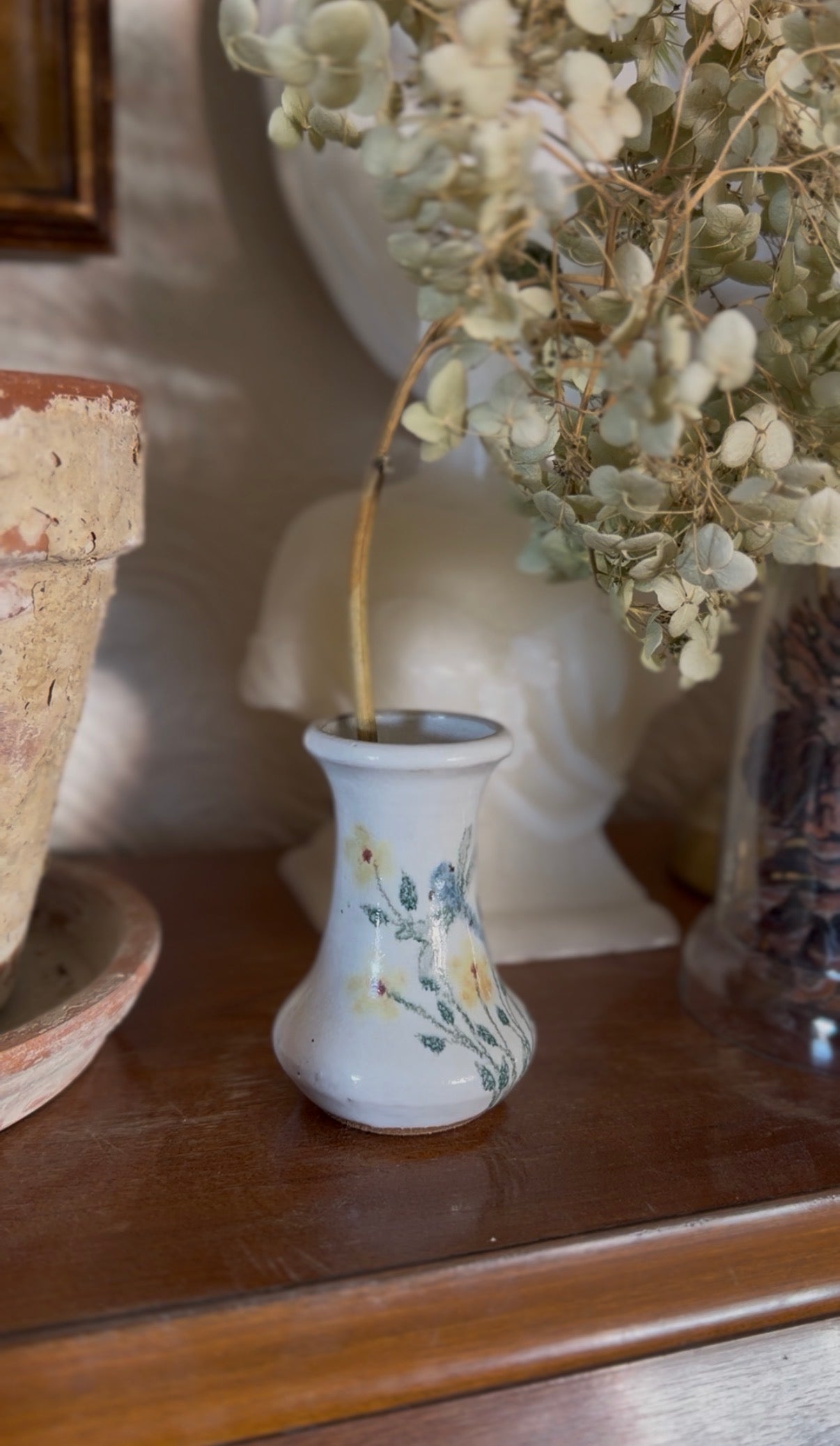 Mini Ceramic Floral Bud Vase