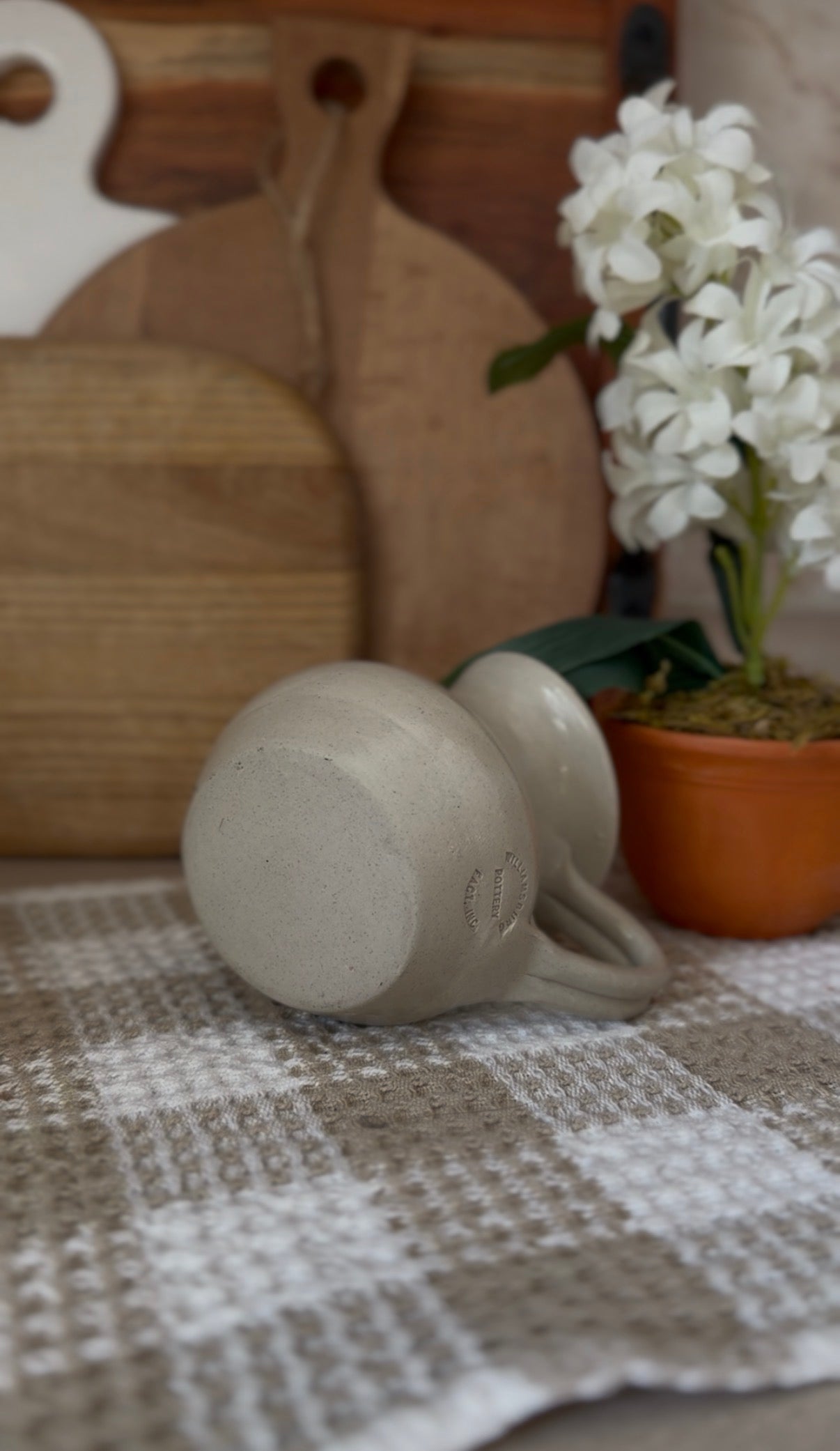 Small Williamsburg Pottery Pitcher