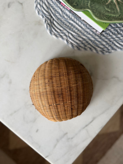 Mini Woven Winnowing Basket