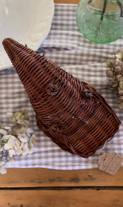 Wicker Cornucopia