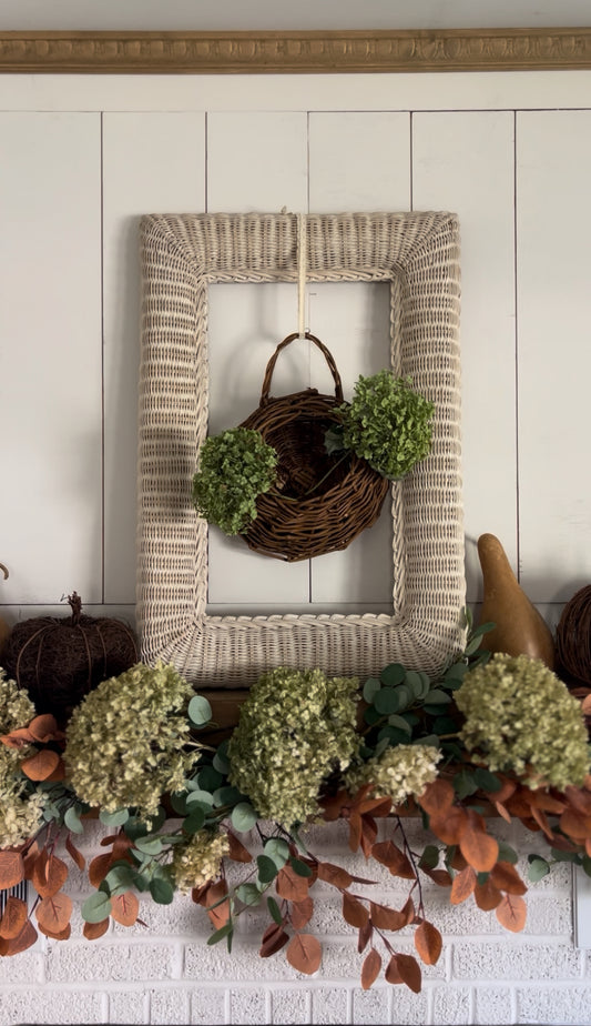 Woven Stick Hanging Basket